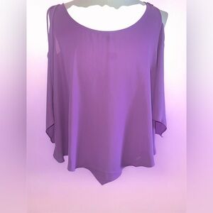 BOLD elements Lavender Blouse
